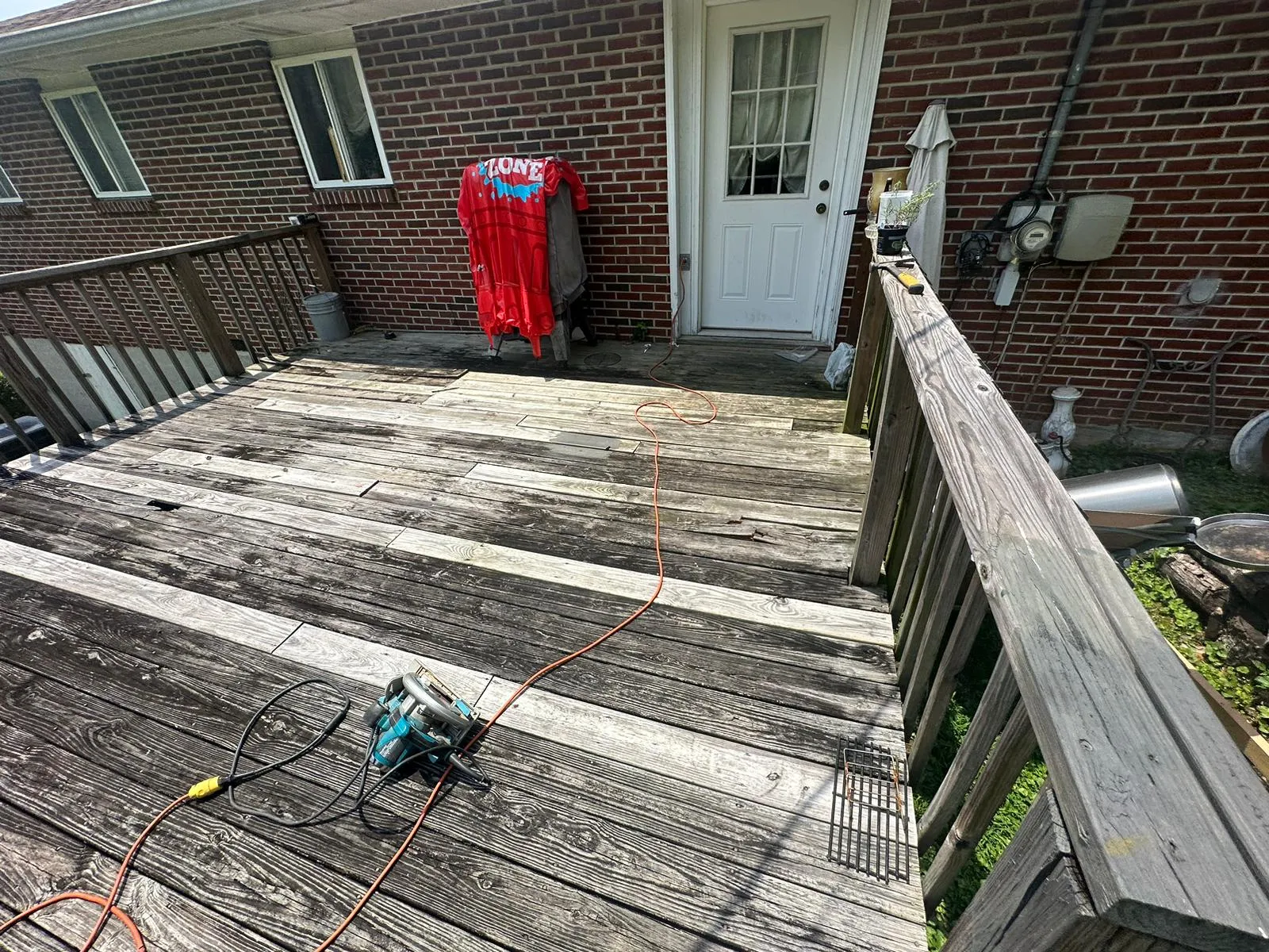 Decking Repair project 12