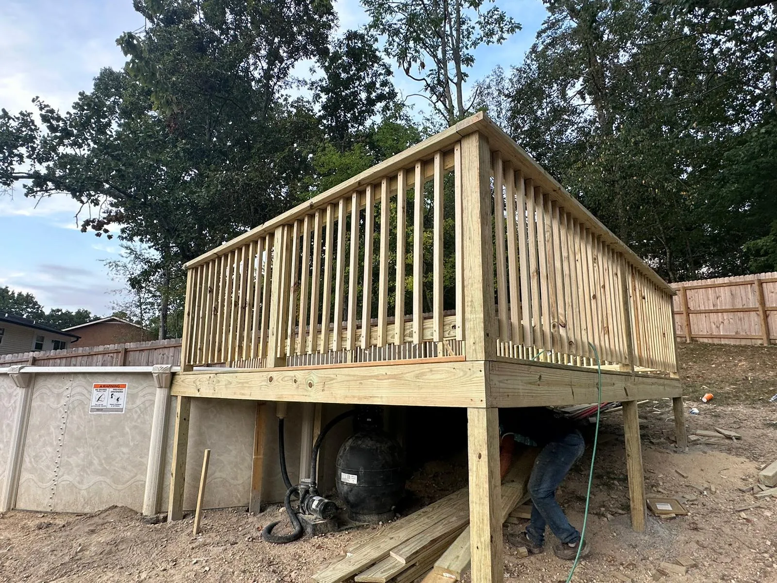 Decking Repair project 22