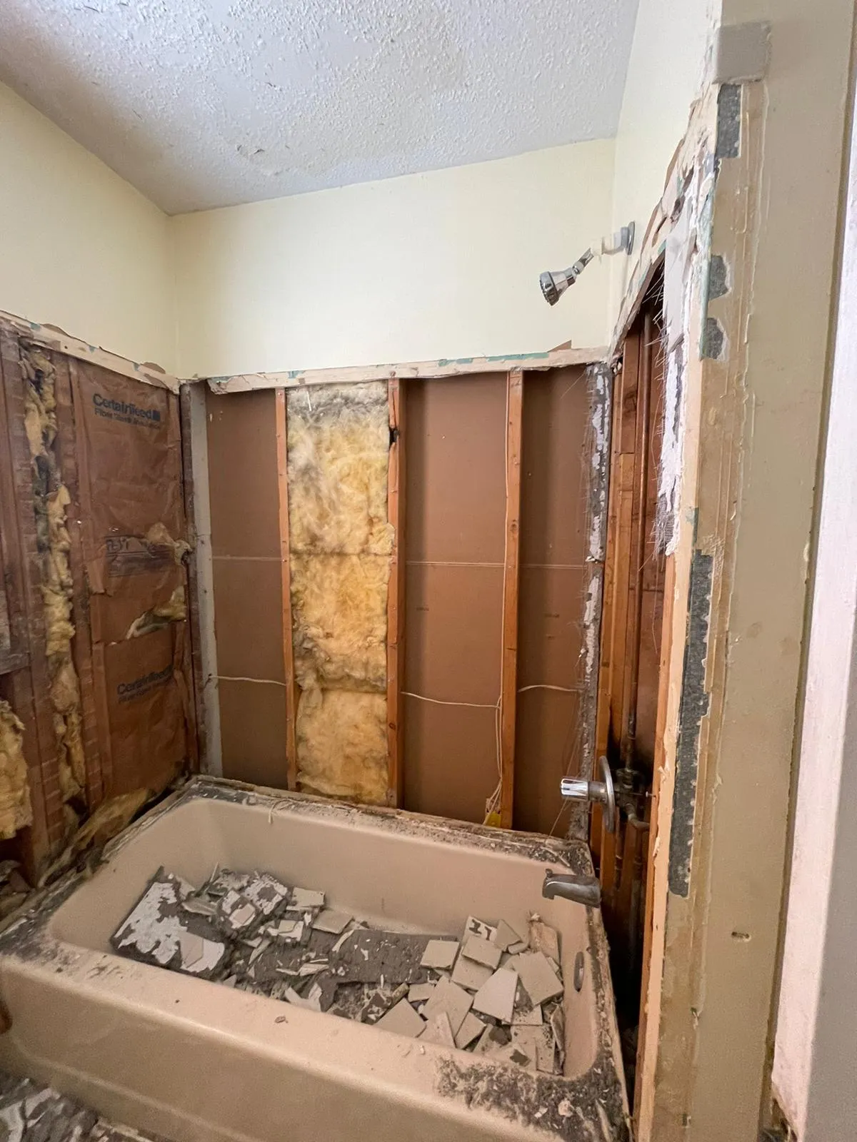 Shower Remodeling project 5