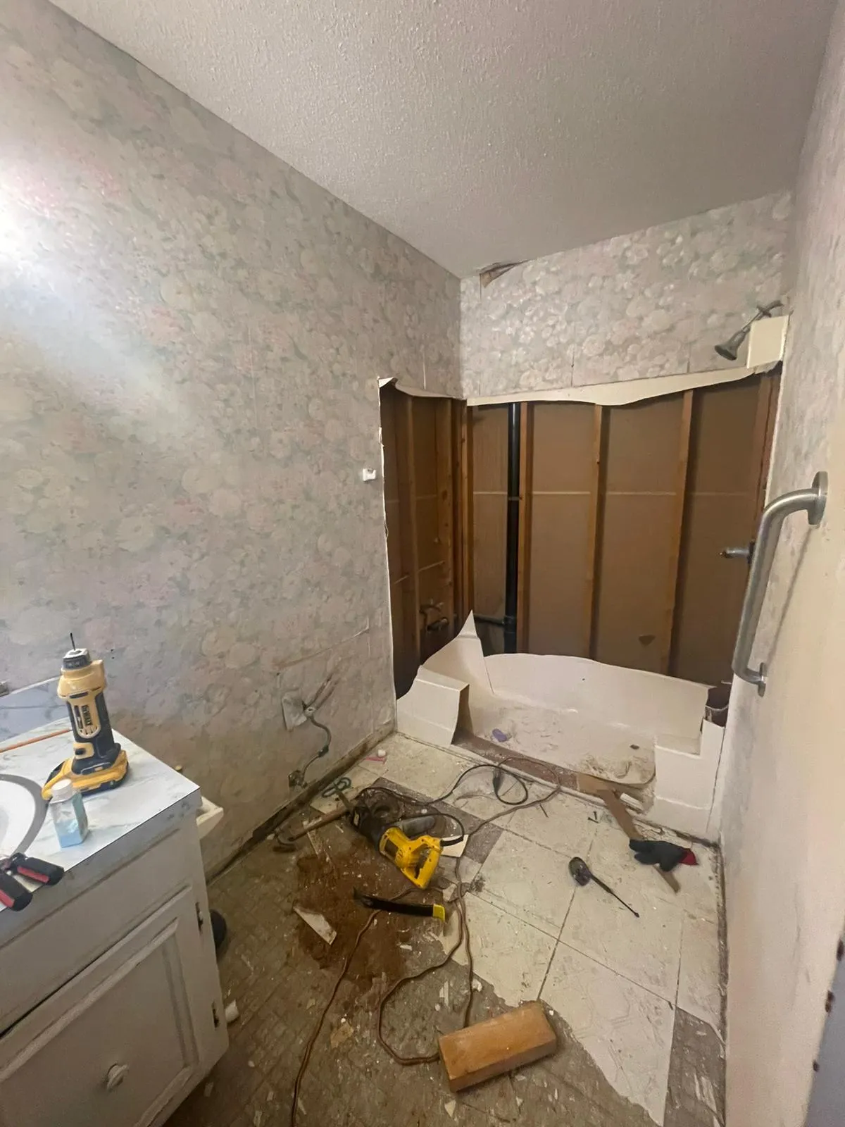 Shower Remodeling project 17